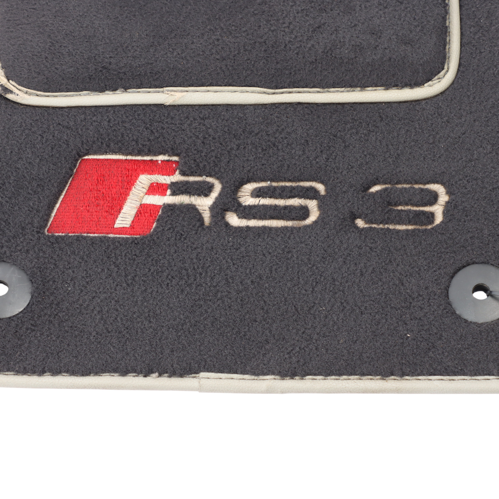 Audi RS3 8V Sportback Carpet Floor Mats Liners Set Soul Black 