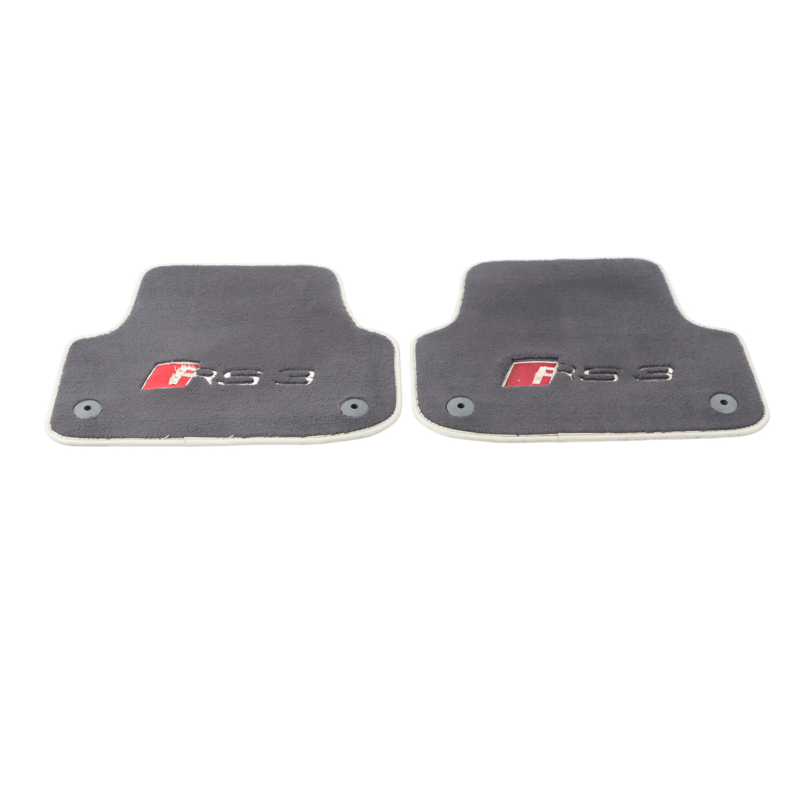 Audi RS3 8V Sportback Carpet Floor Mats Liners Set Soul Black 