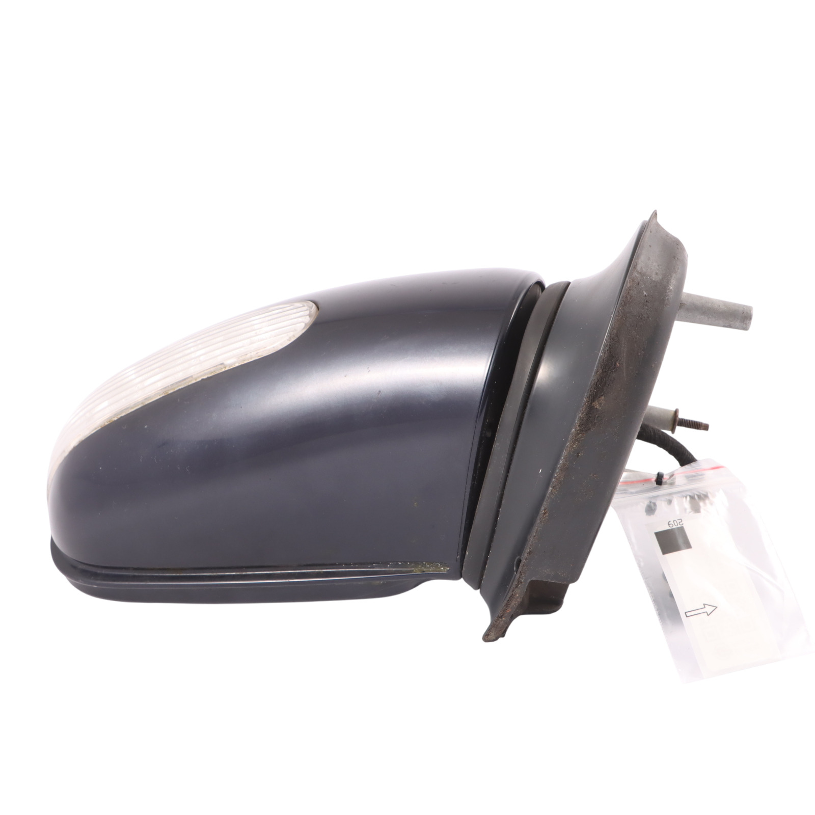 Mercedes W163 Wing Mirror Outside Right O/S Power Fold Tanzanite Blue - 359