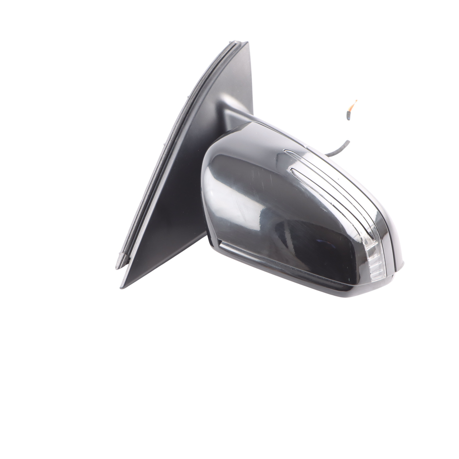 Mercedes ML W166 Wing Mirror Left N/S Power Fold Auto Dim Black - 040