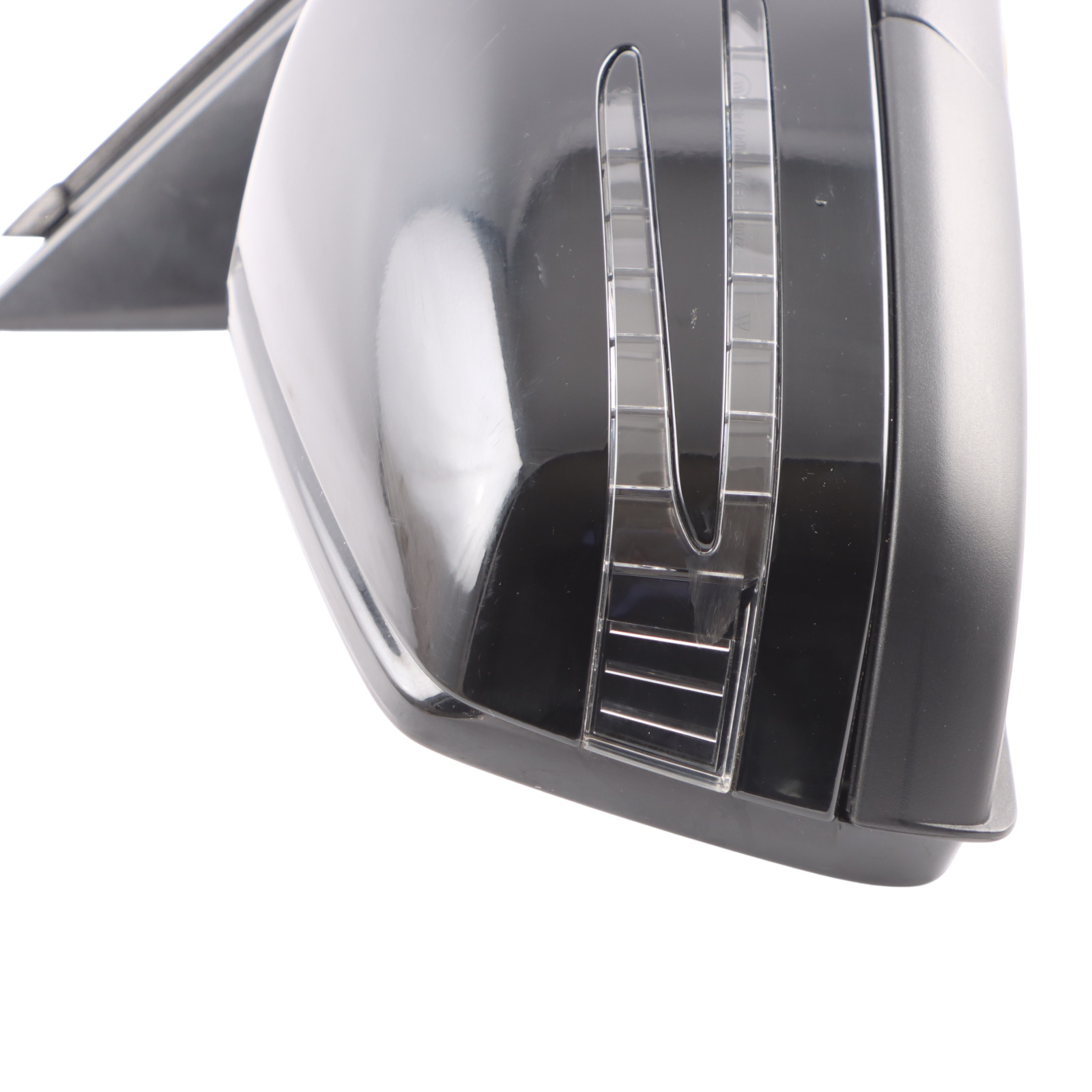 Mercedes ML W166 Wing Mirror Left N/S Power Fold Auto Dim Black - 040