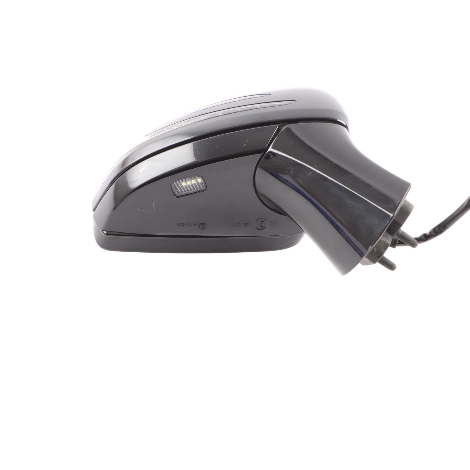 Mercedes SLK R172 Wing Mirror Outside Right O/S Black Schwarz - 040