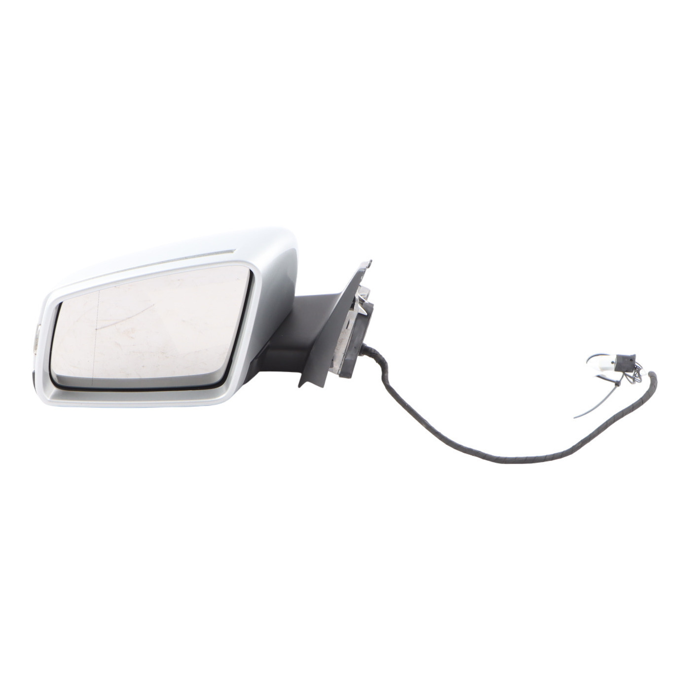 Mercedes W176 Wing Mirror Outside Power Fold Door Left N/S Polar Silver - 761