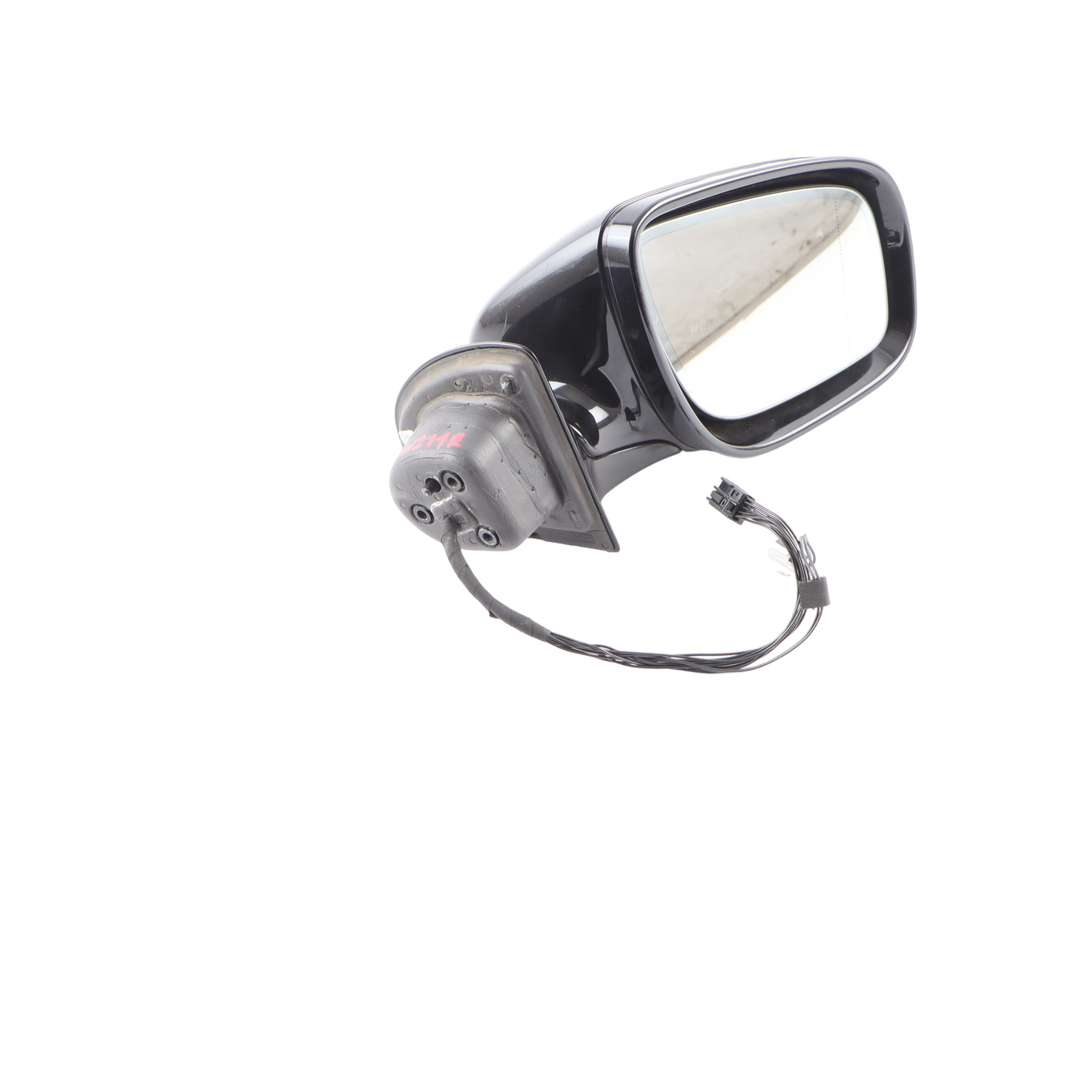 Mercedes W211 Wing Mirror Power Fold Door Right O/S Obsidian Black - 197