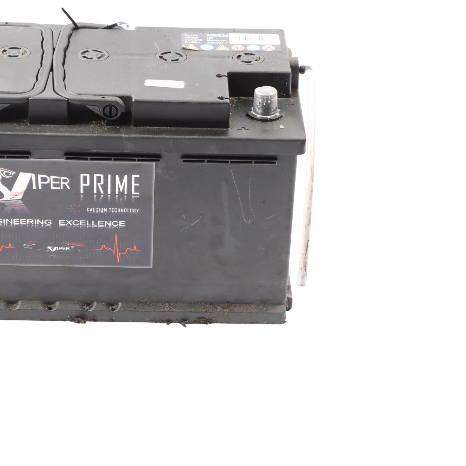 Viper Prime AGM Car Battery Accumulator 12V 105Ah 1000A AGM020