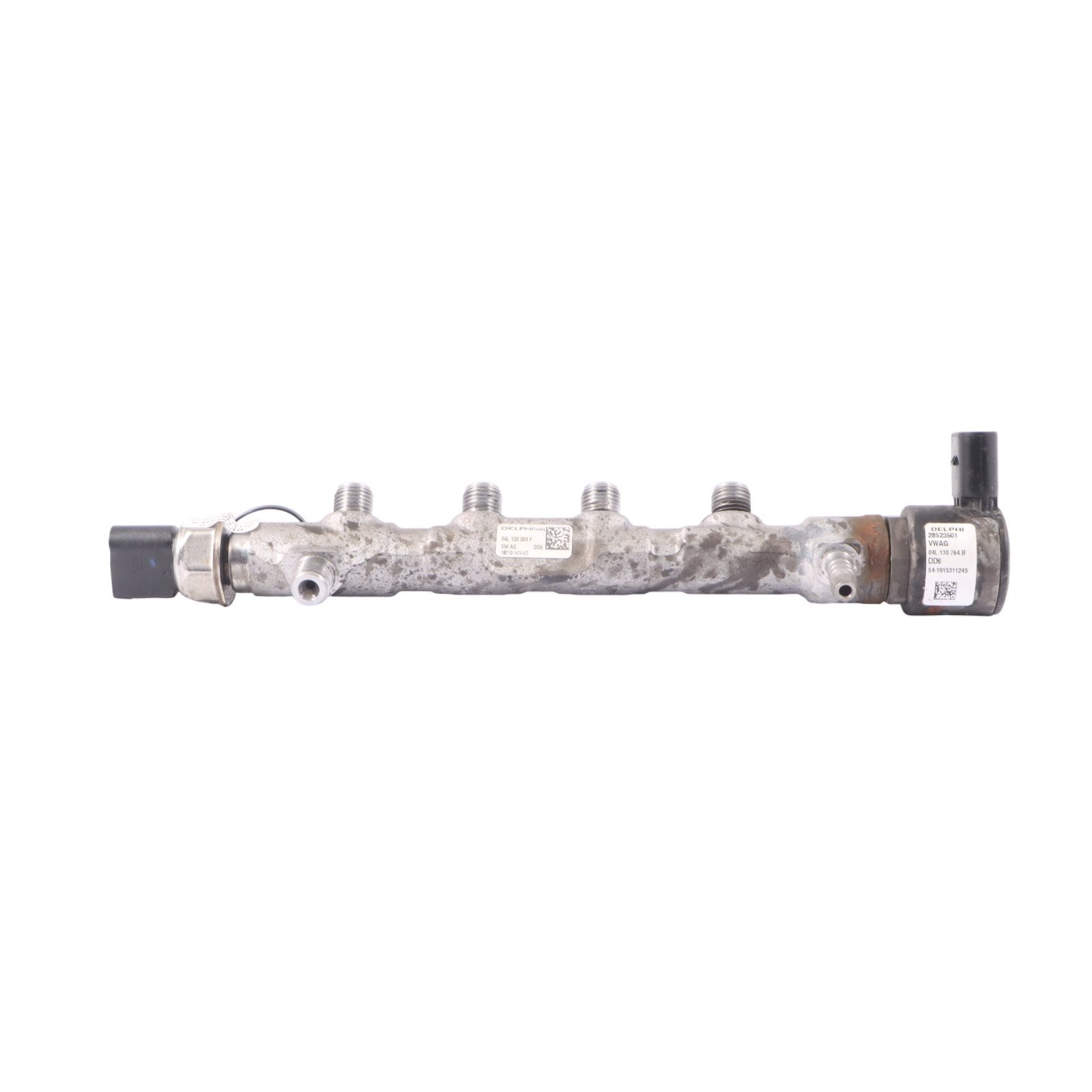 Audi A3 8V 30 TDI DGTE Diesel Fuel Injection Rail 04L130089F