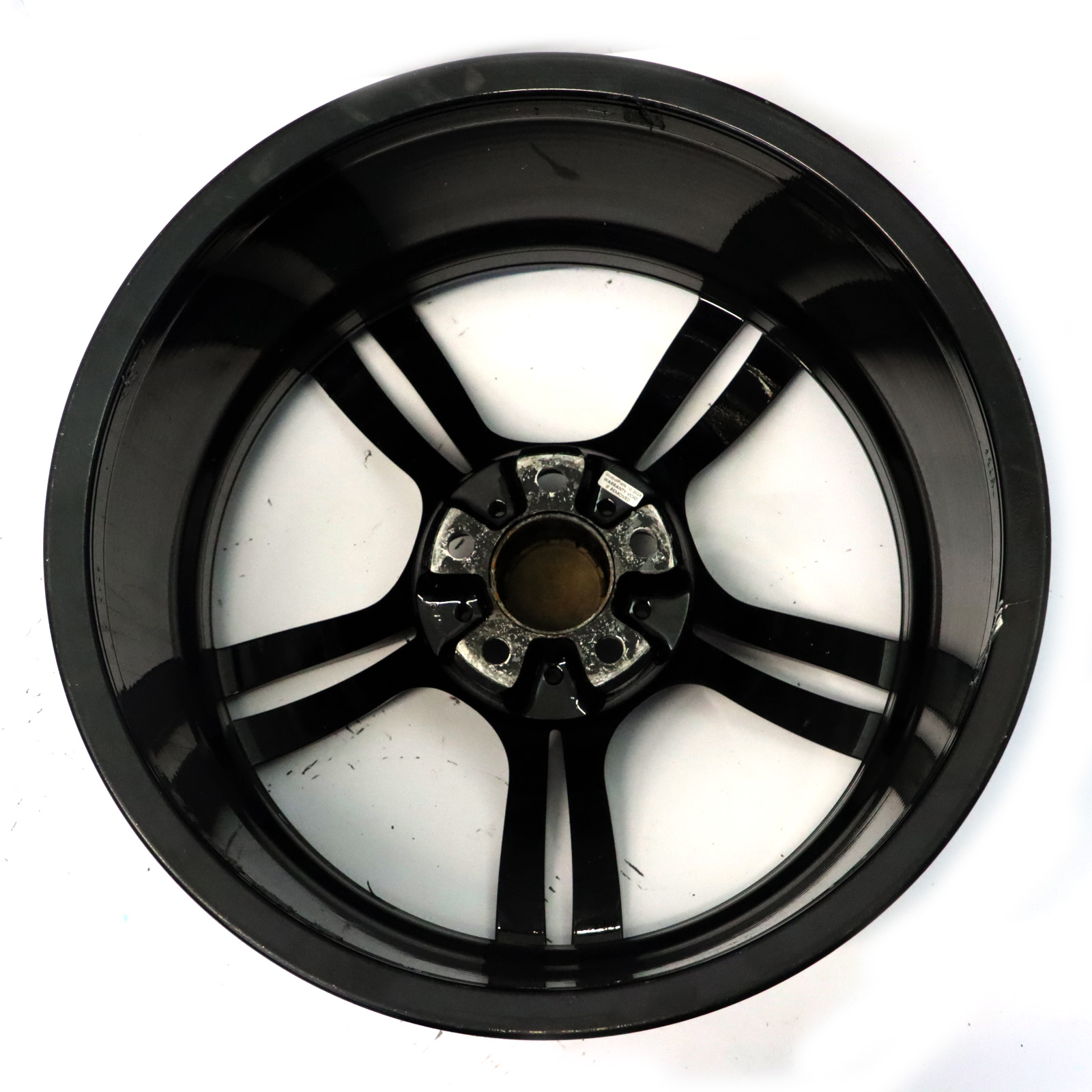 Rear Wheel Rim BMW F12 F13 Black Alloy 20" 10,5J ET19 M Double Spoke 343 2284708