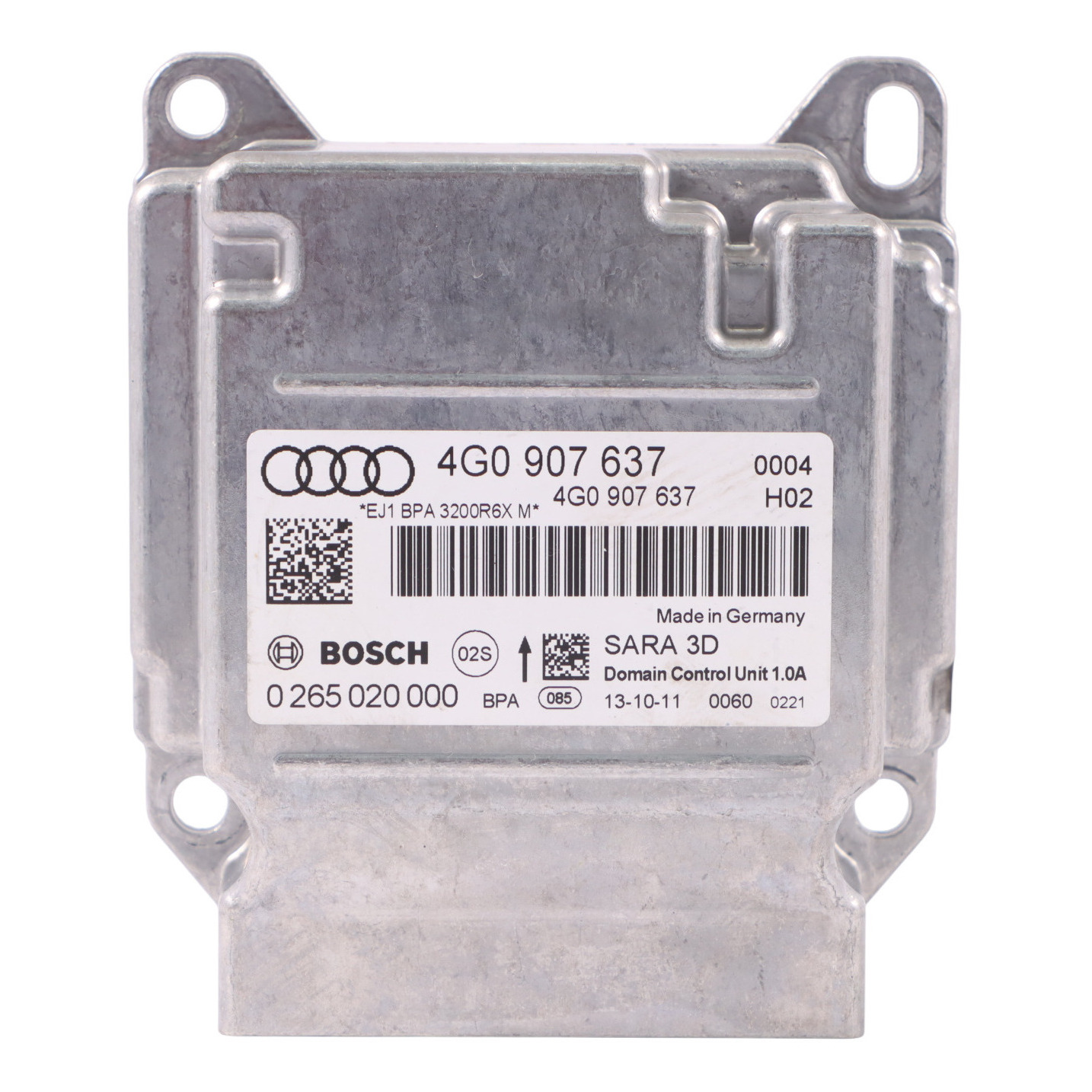 Audi A7 4G8 ESP Yaw Rate Module Control Unit Sensor ECU 4G0907637H