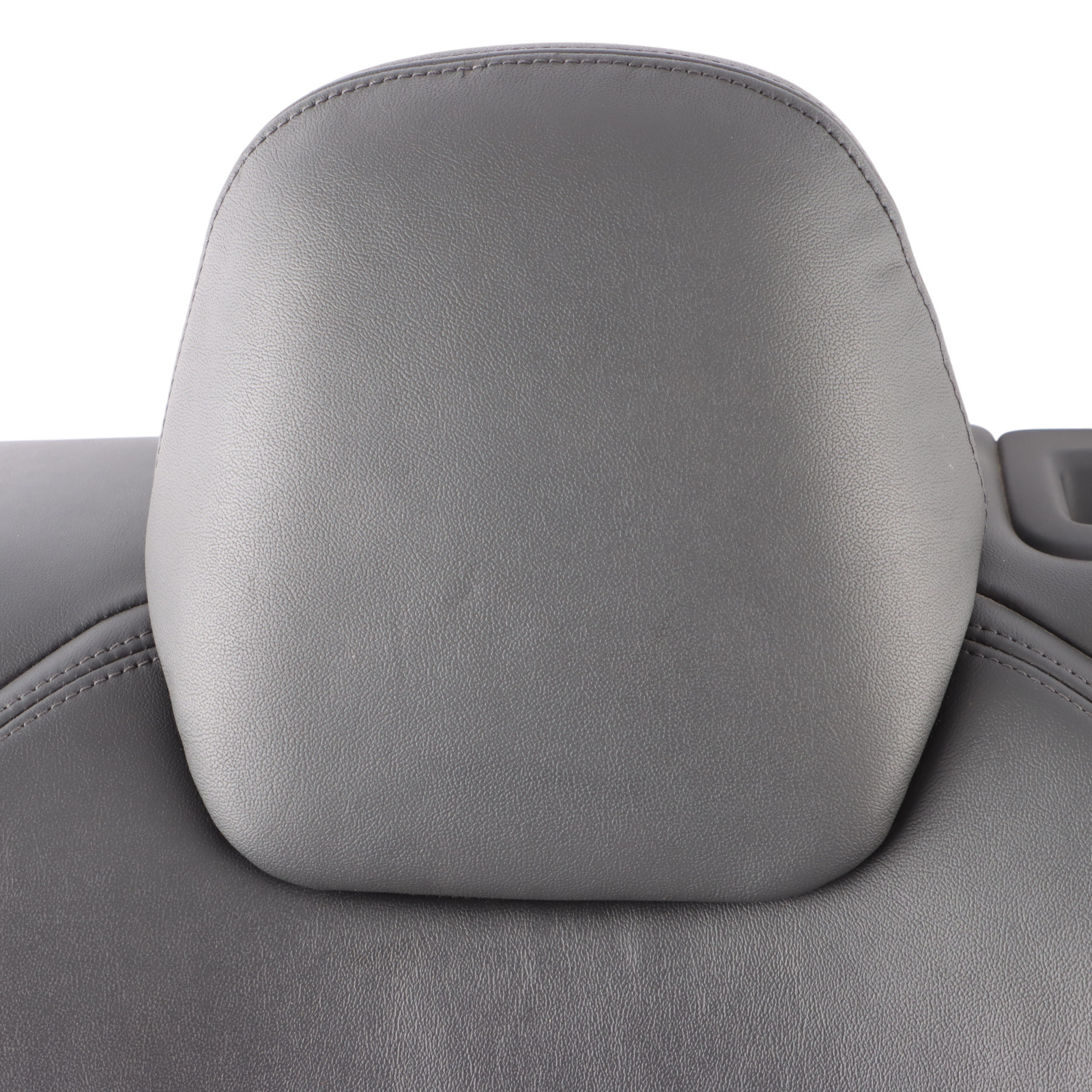 Audi S7 4G Rear Bench Seat Cover Left N/S Leather Black Brown Cloth 4G8885775B