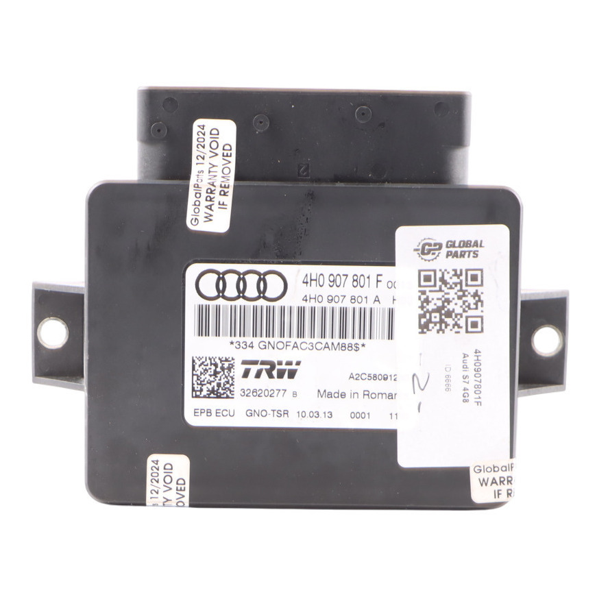 Audi A6 C7 Parking Brake Handbrake Module Control Unit 4H0907801F