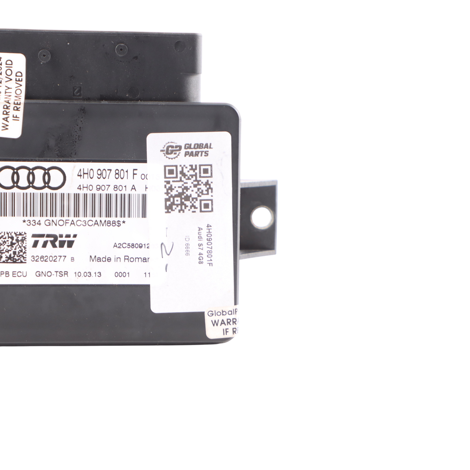 Audi A6 C7 Parking Brake Handbrake Module Control Unit 4H0907801F