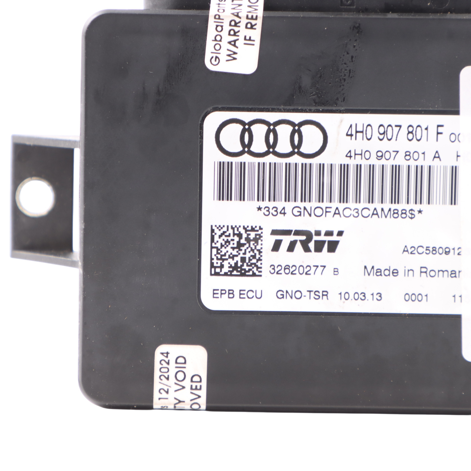 Audi A6 C7 Parking Brake Handbrake Module Control Unit 4H0907801F