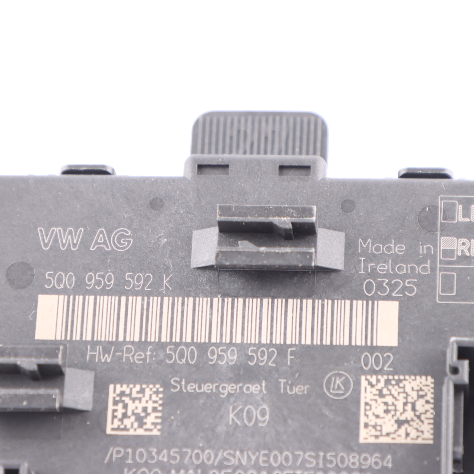 Audi A3 8V Volkswagen Golf 7 Door Module Control ECU Front Left N/S 5Q0959592F