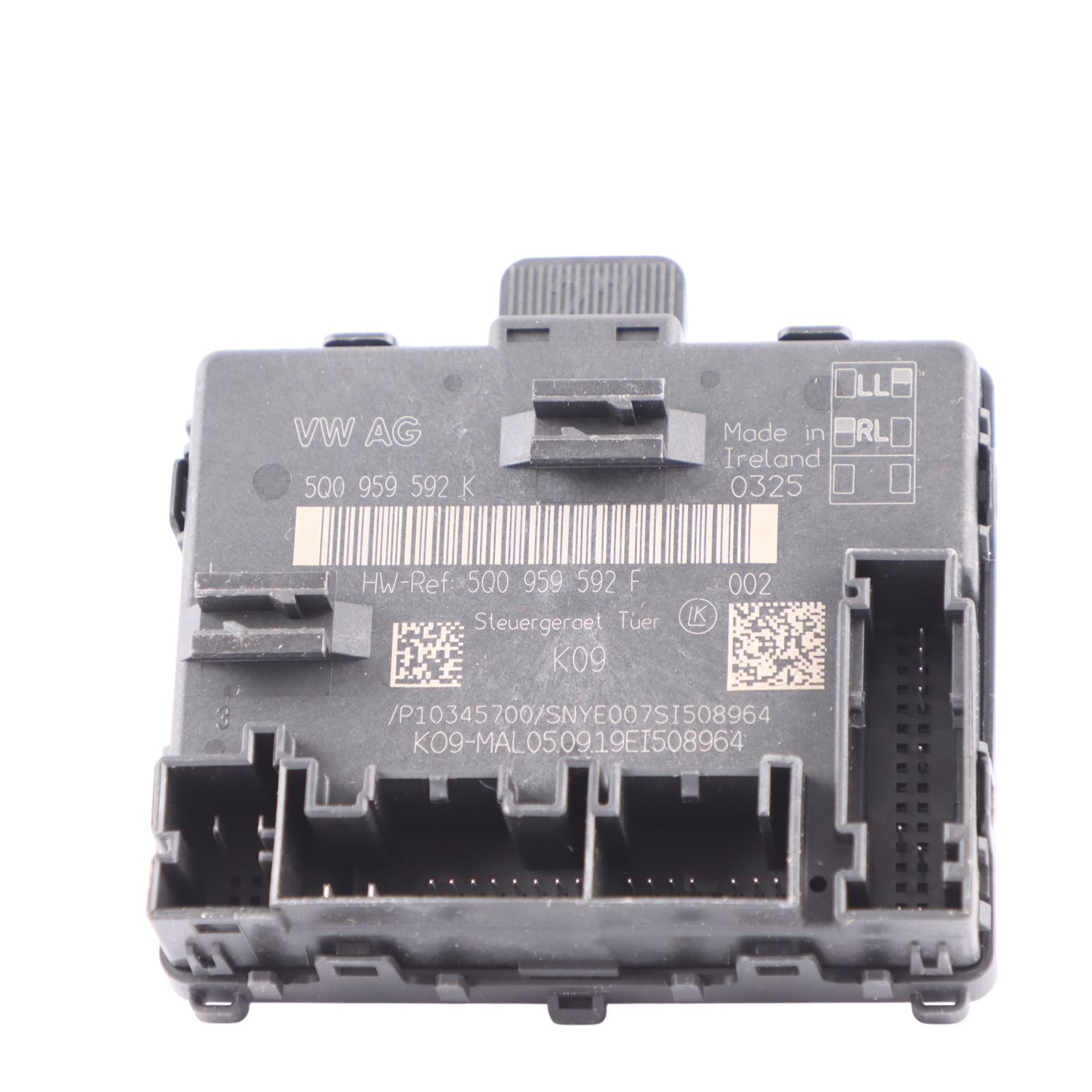 Audi A3 8V Volkswagen Golf 7 Door Module Control ECU Front Left N/S 5Q0959592F