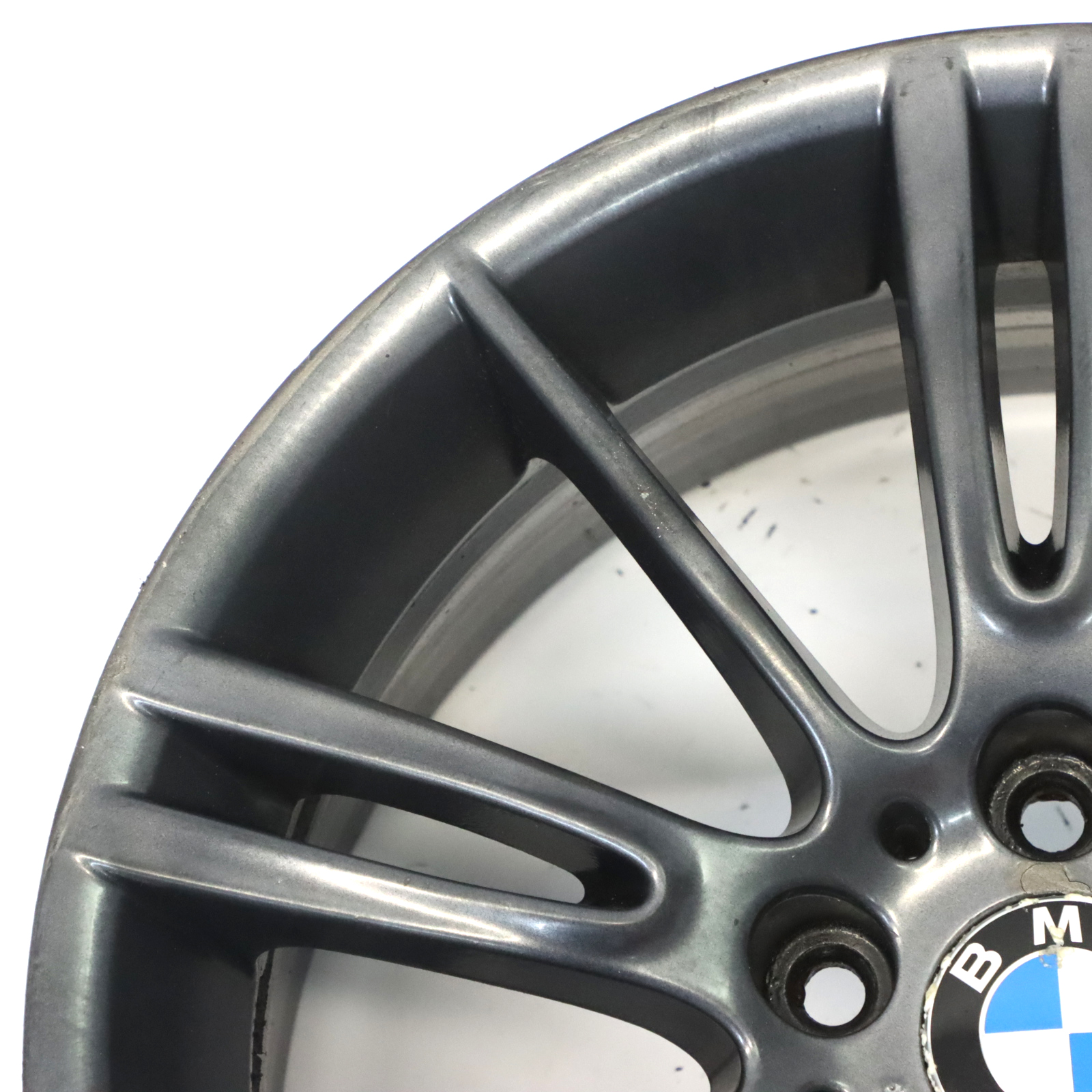 BMW E90 E91 E92 E93 Grey Front Alloy Wheel Rim 18" 8J ET:34 M Spider Spoke 193