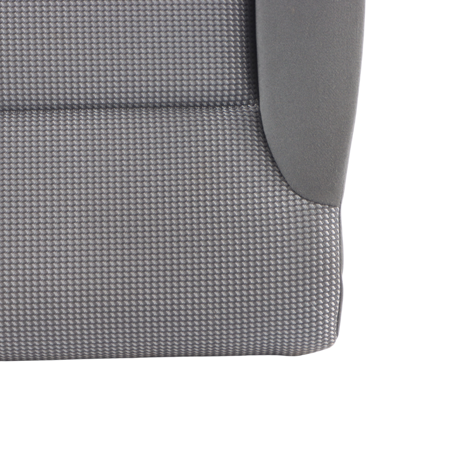 Audi A3 8P Rear Left N/S Seat Backrest Cloth Fabric Dynamic Silver 8P0885805AQ