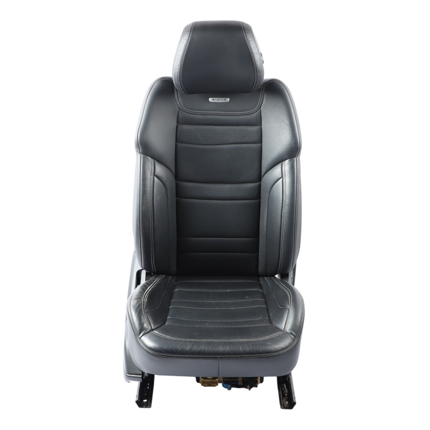 Mercedes ML63 W166 AMG Seat Front Right O/S Heated Electric Black Leather