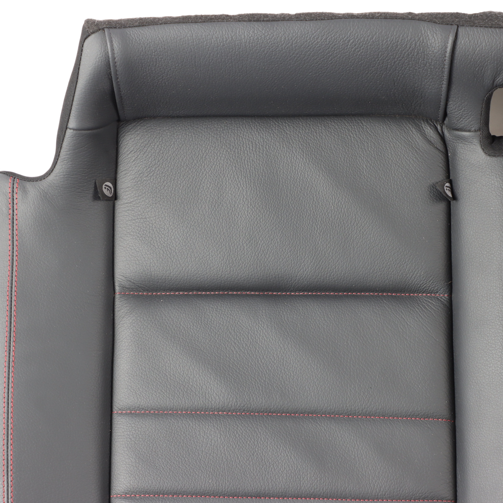 Mercedes C207 Rear Seat Bench Couch Seat Covering Black Leather