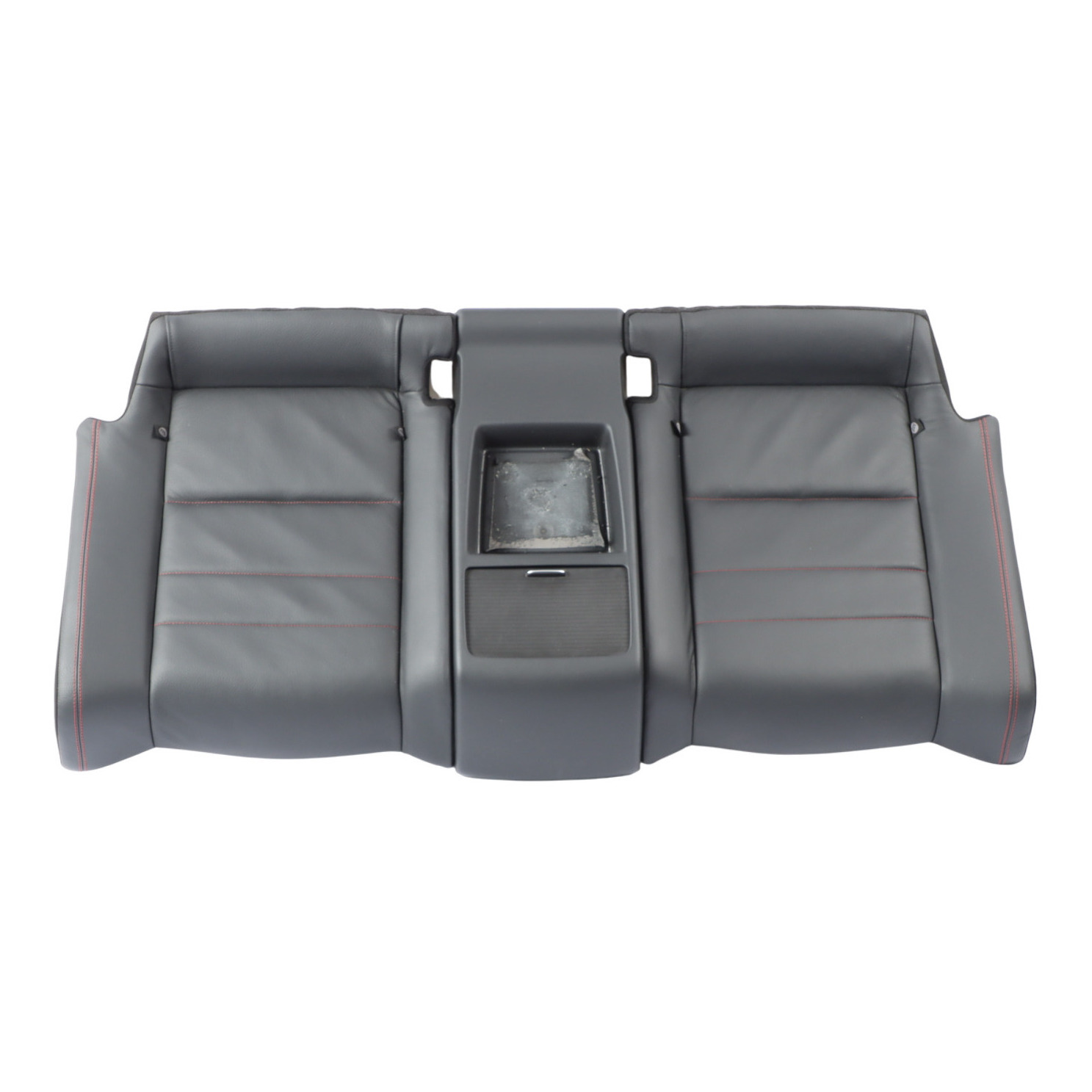 Mercedes C207 Rear Seat Bench Couch Seat Covering Black Leather