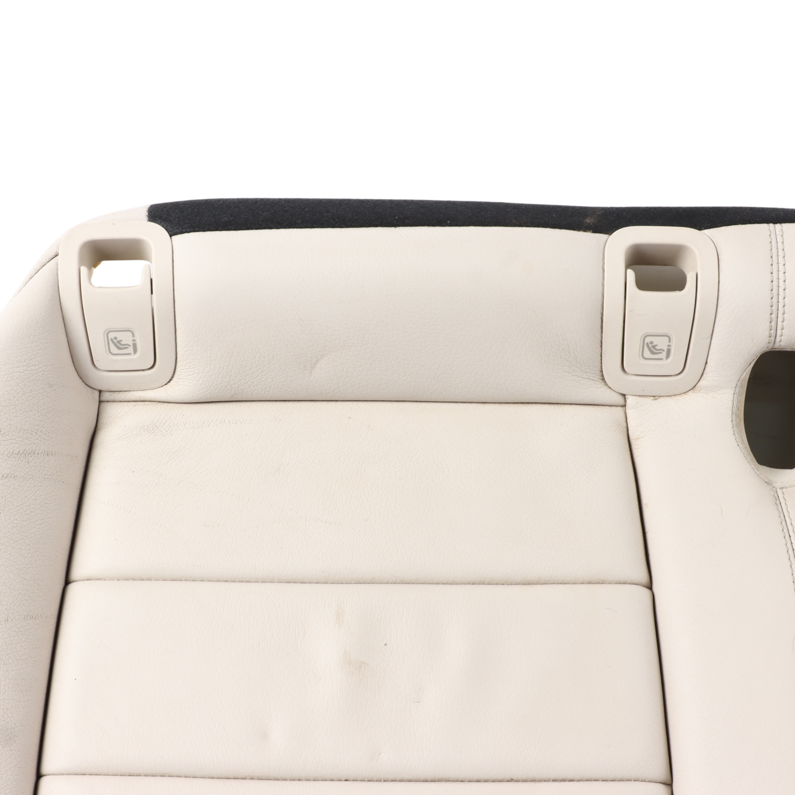 Mercedes W213 Rear Seat Bench Saloon Rear Bench Couch Covering Beige Leather