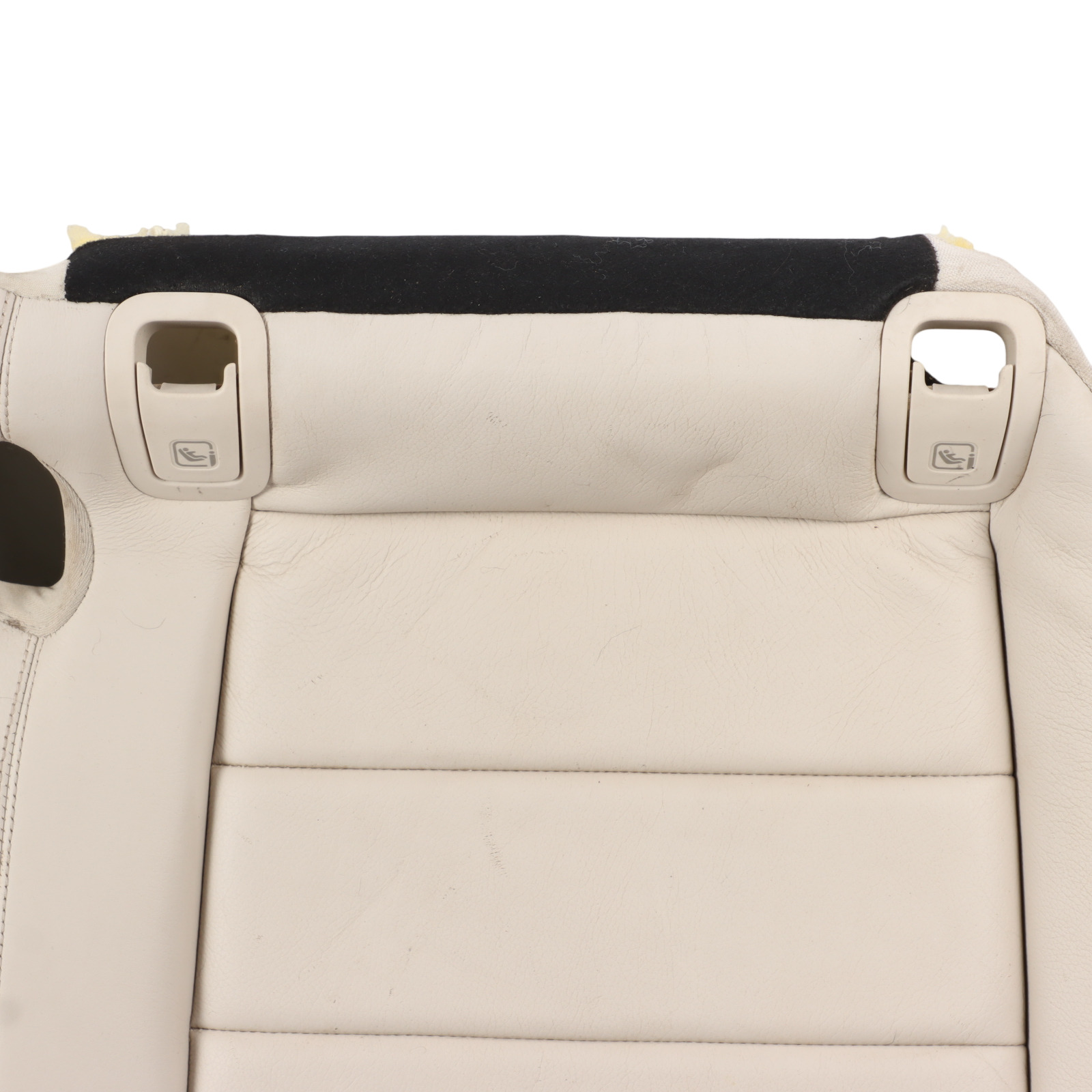 Mercedes W213 Rear Seat Bench Saloon Rear Bench Couch Covering Beige Leather