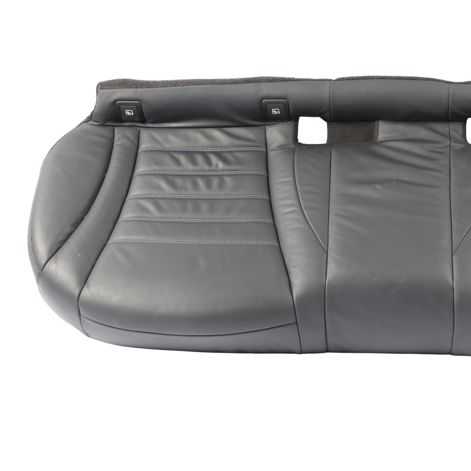 Mercedes C253 Rear Seat Bench Couch Sofa Covering Black Leather