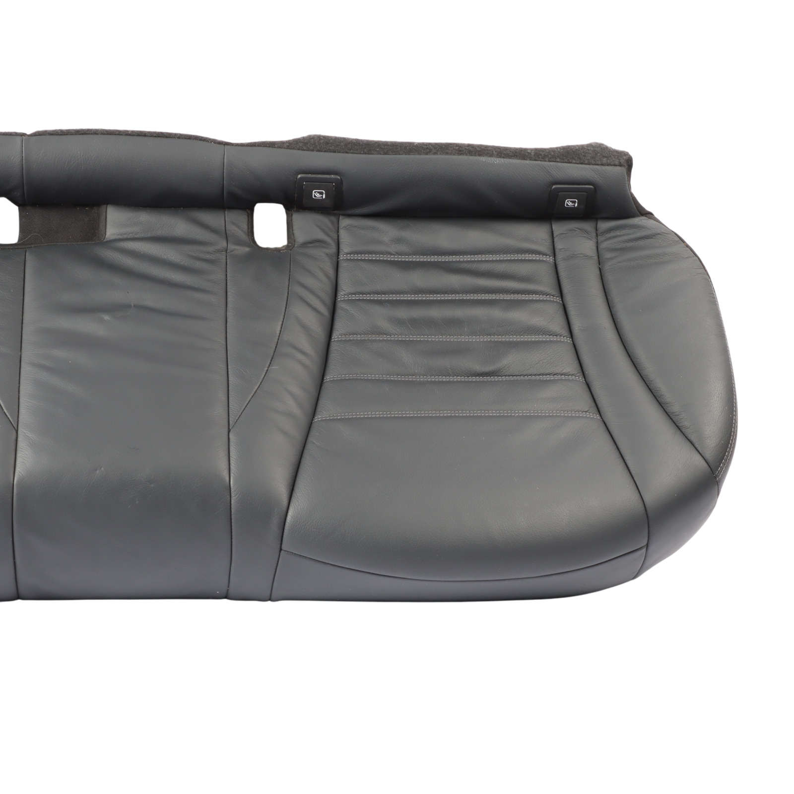 Mercedes C253 Rear Seat Bench Couch Sofa Covering Black Leather