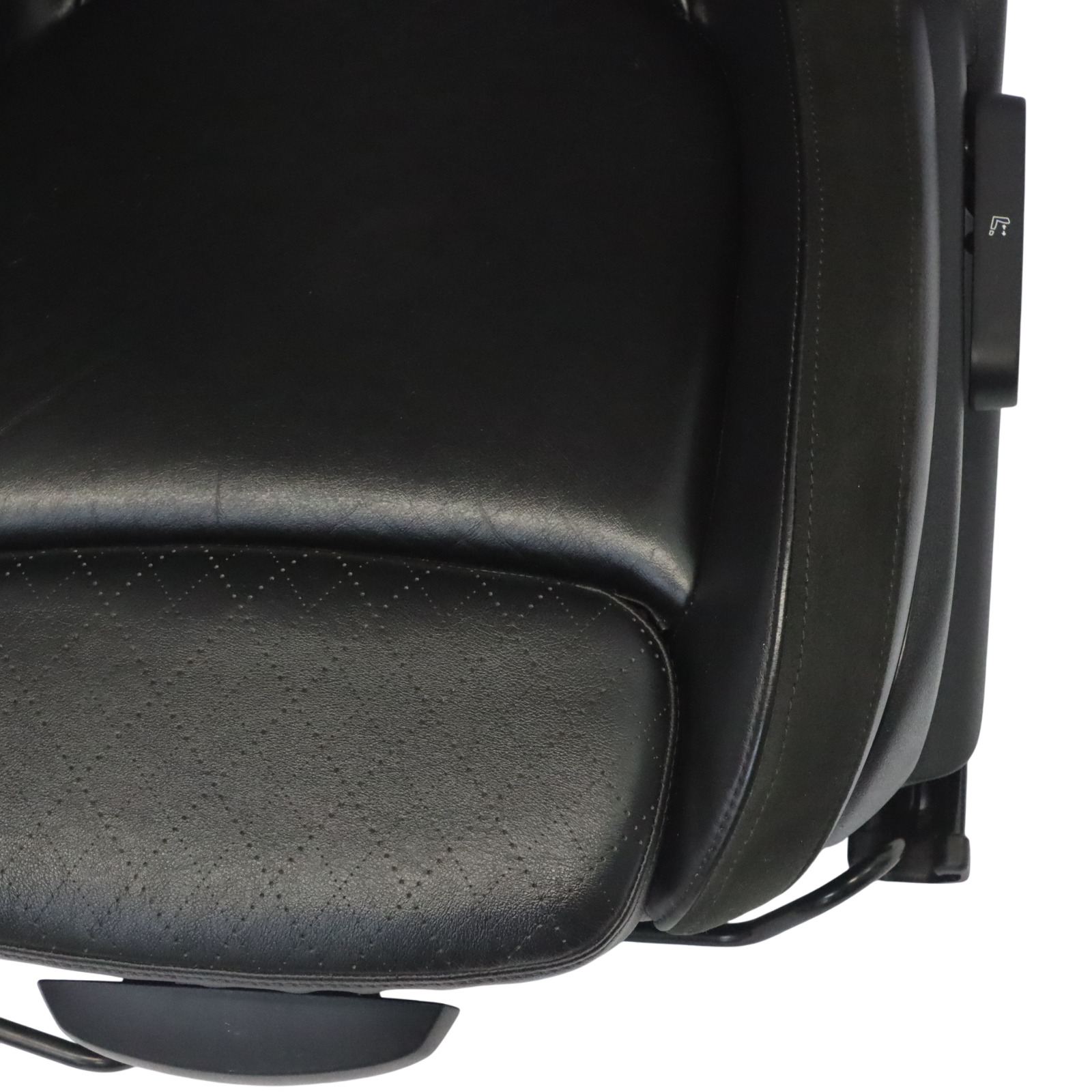 Mini F56 Heated Sport Seats Leather Cross Punch Carbon Black Set Front Rear Seat