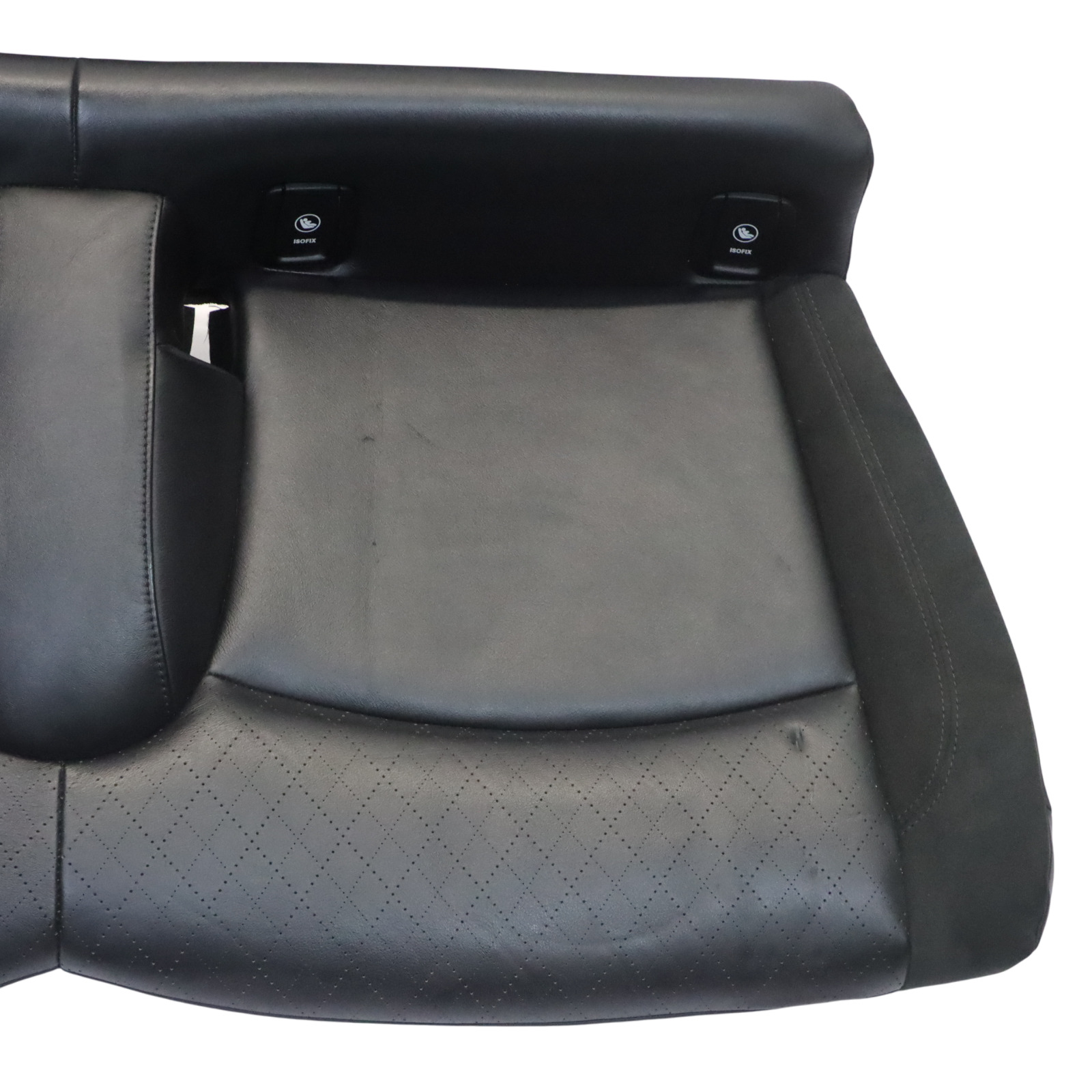 Mini F56 Heated Sport Seats Leather Cross Punch Carbon Black Set Front Rear Seat