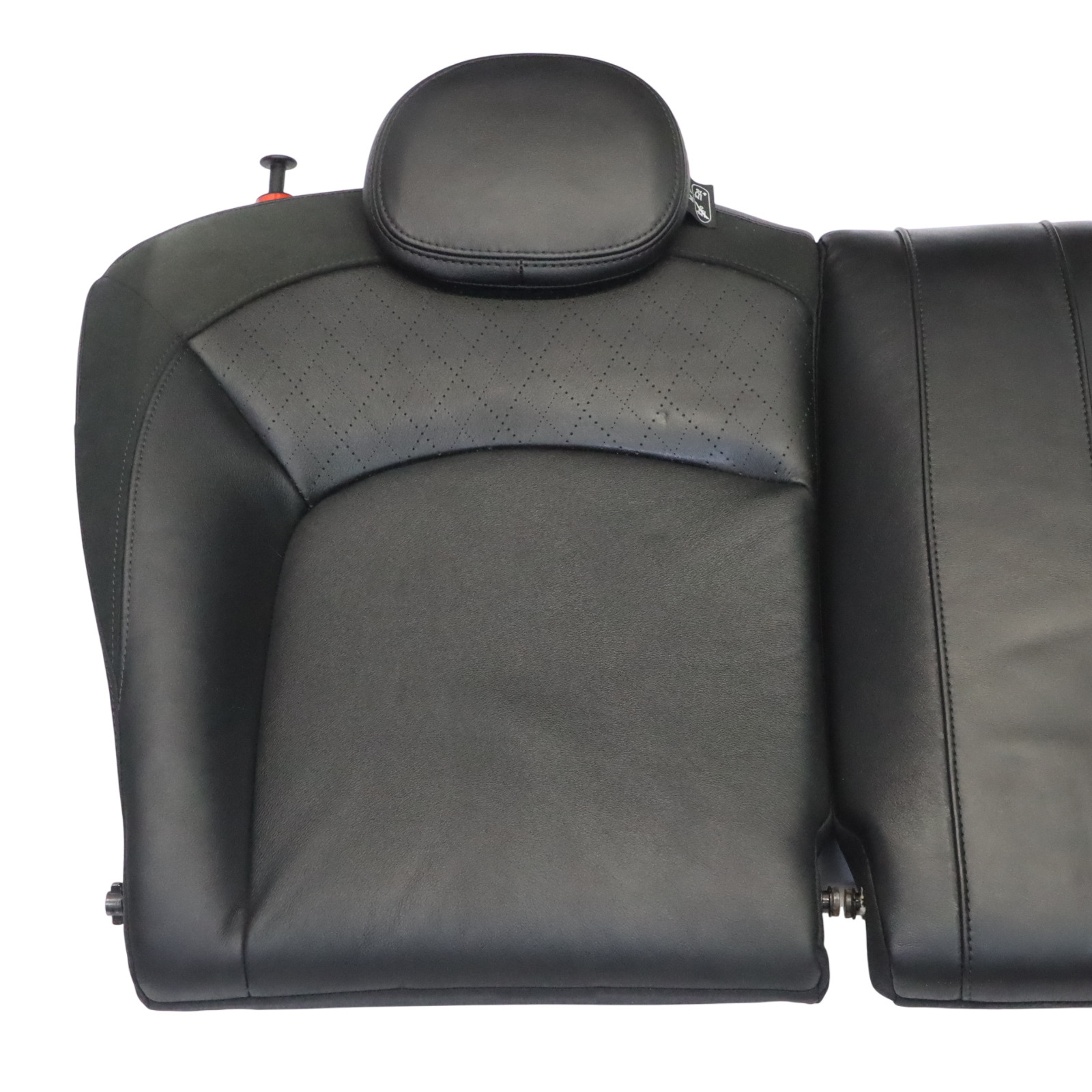 Mini F56 Heated Sport Seats Leather Cross Punch Carbon Black Set Front Rear Seat