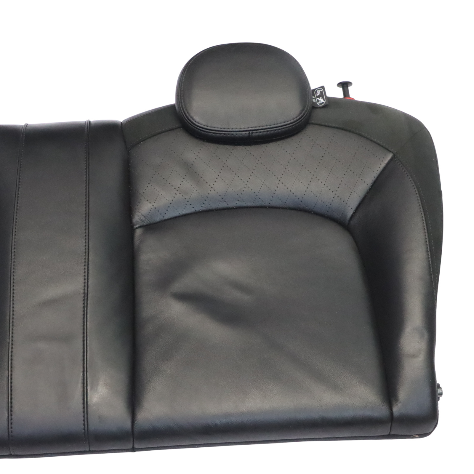 Mini F56 Heated Sport Seats Leather Cross Punch Carbon Black Set Front Rear Seat