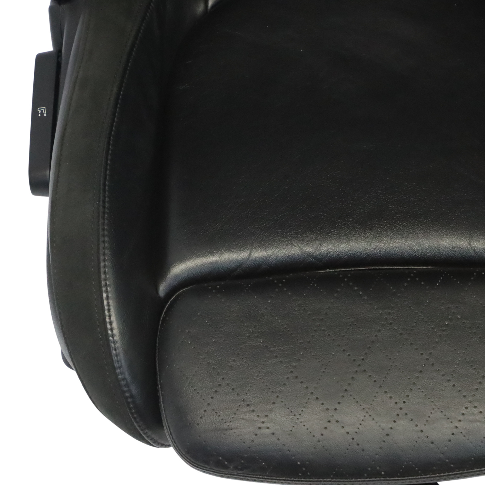 Mini F56 Heated Sport Seats Leather Cross Punch Carbon Black Set Front Rear Seat