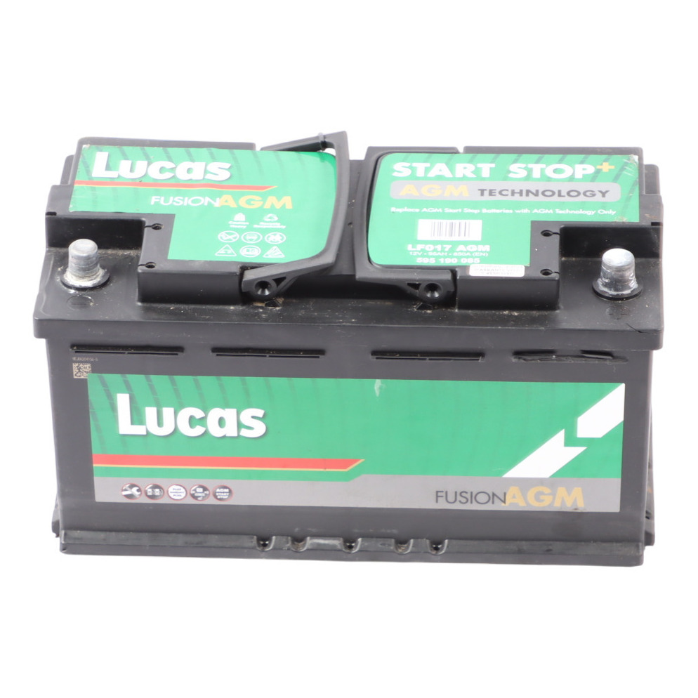 Lucas LF017 AGM Start Stop Car Battery 95Ah 850A 12V 