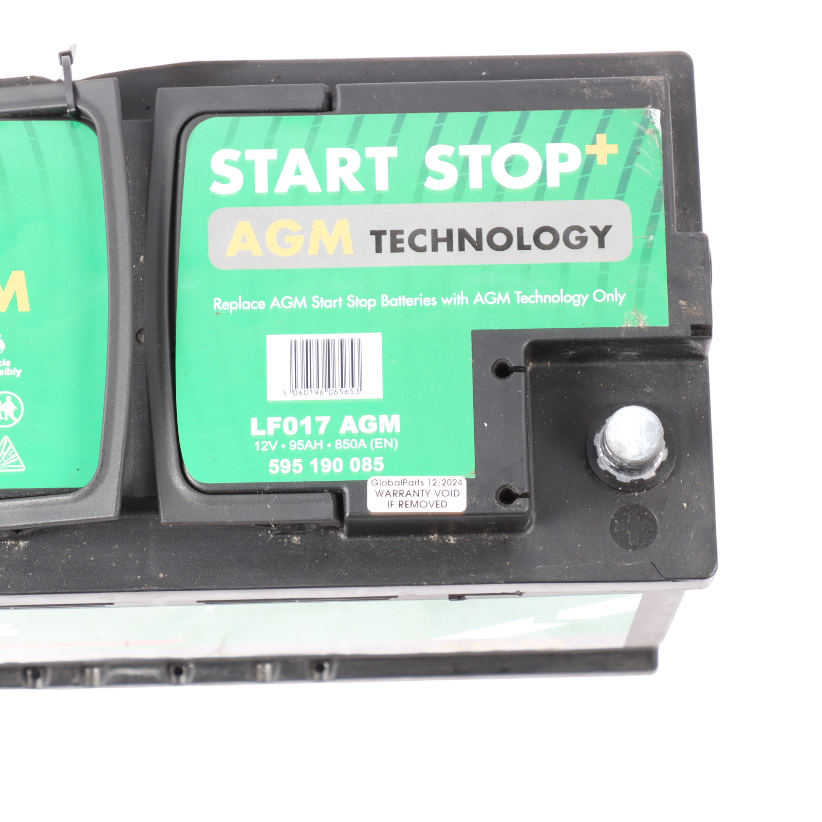 Lucas LF017 AGM Start Stop Car Battery 95Ah 850A 12V 