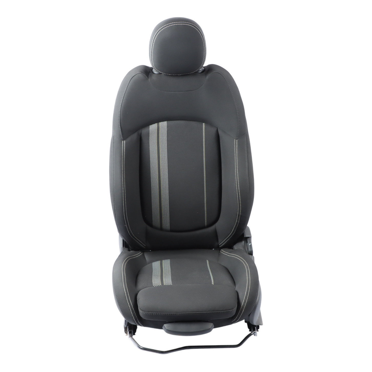 Mini F55 Sport Seat Front Left N/S Cloth Double Stripe Carbon Black