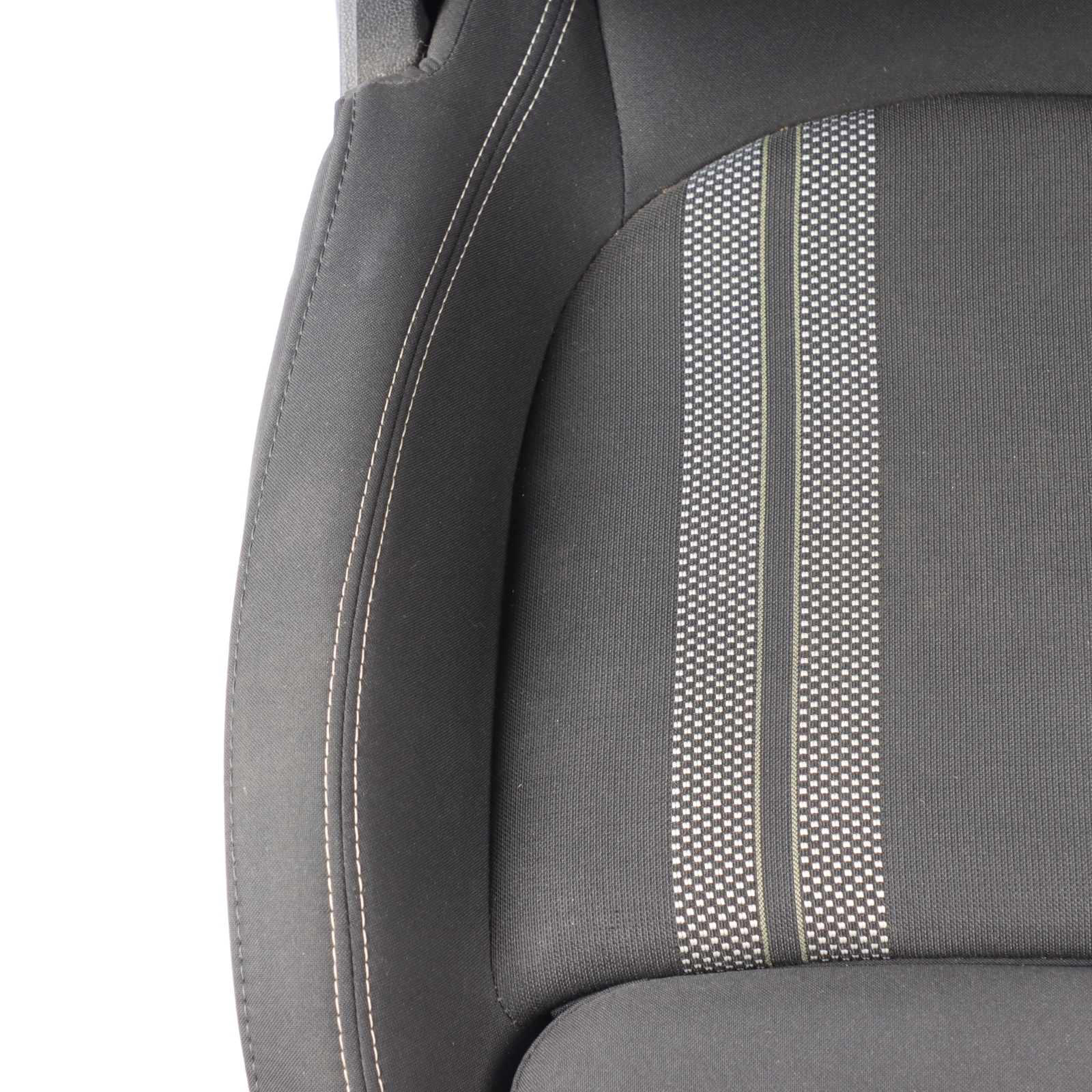 Mini F55 Sport Seat Front Left N/S Cloth Double Stripe Carbon Black