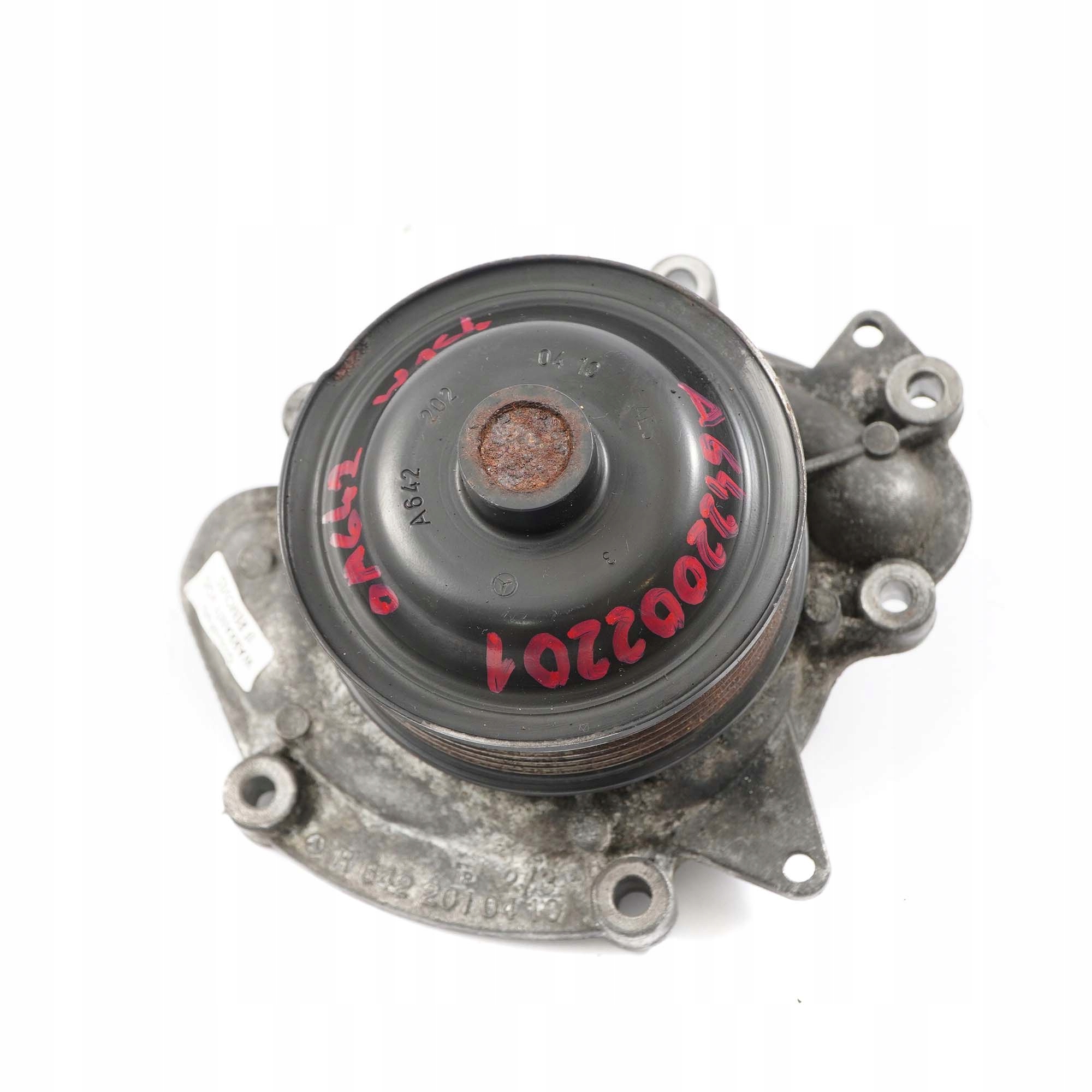 Mercedes-Benz W164 W211 W212 OM642 Diesel Engine Coolant Water Pump A6422002201