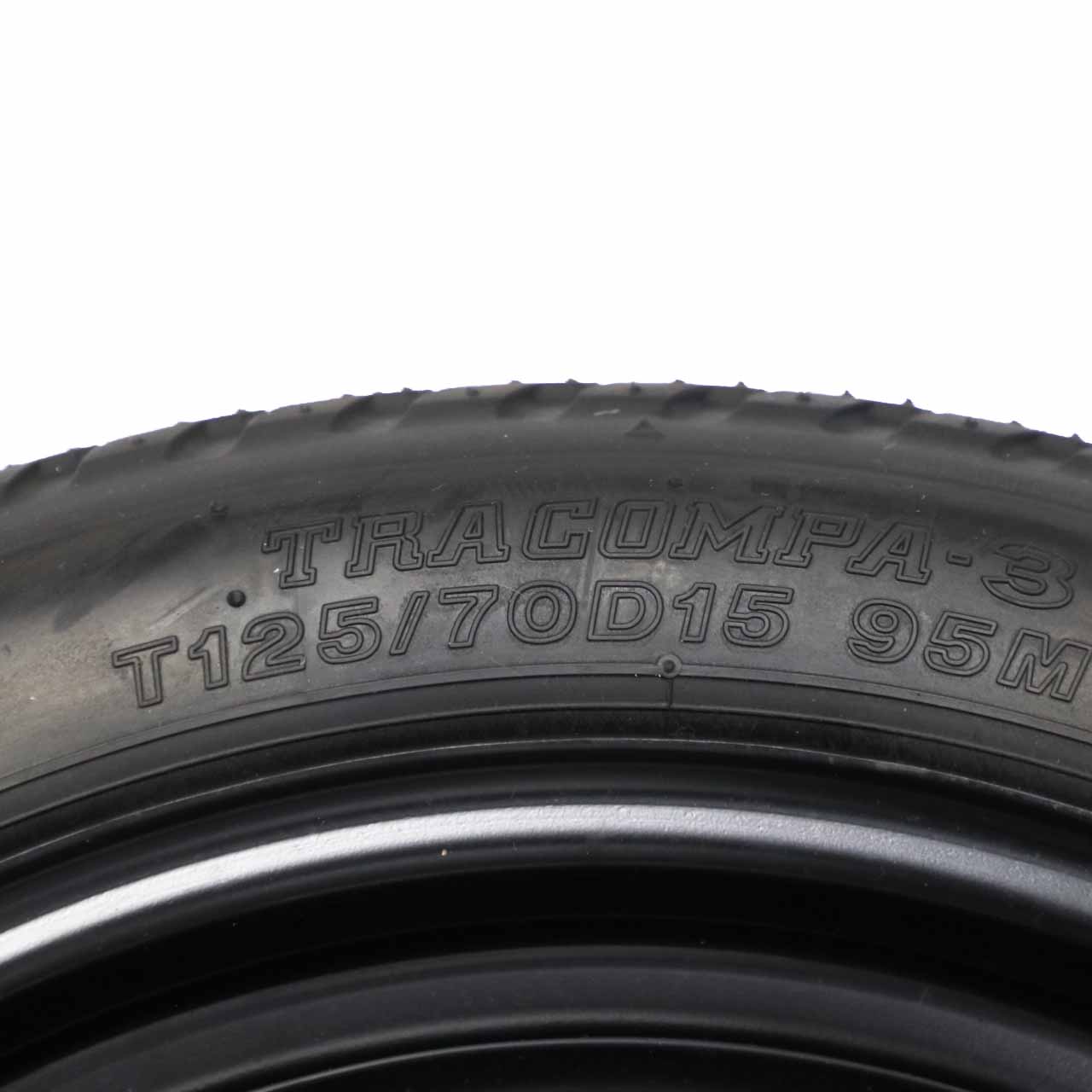 Spare Wheel Toyota Yaris 2 Wheel Steel R15 4J Bridgestone 125/70 2150669