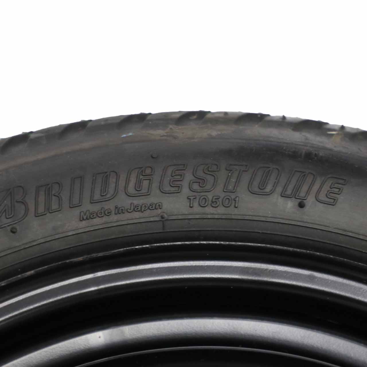 Spare Wheel Toyota Yaris 2 Wheel Steel R15 4J Bridgestone 125/70 2150669