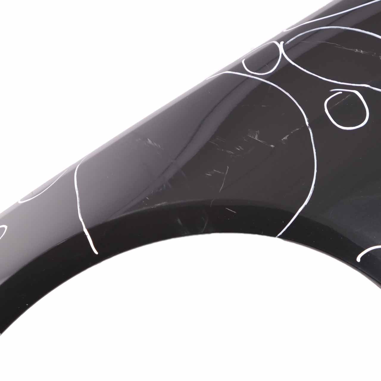 BMW E92 Side Panel Fender Wing Front Left N/S Black Sapphire Metallic - 475