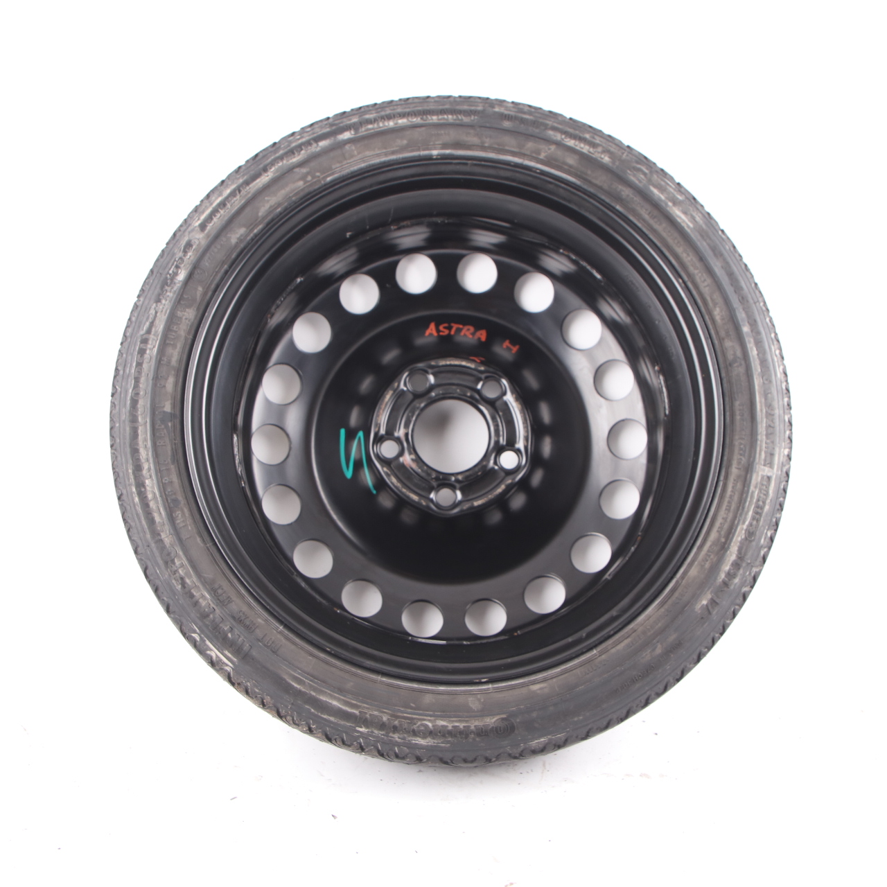 Spare Wheel Opel Astra H Compact Wheel Steel R16 4J Continental 115/70 2160115