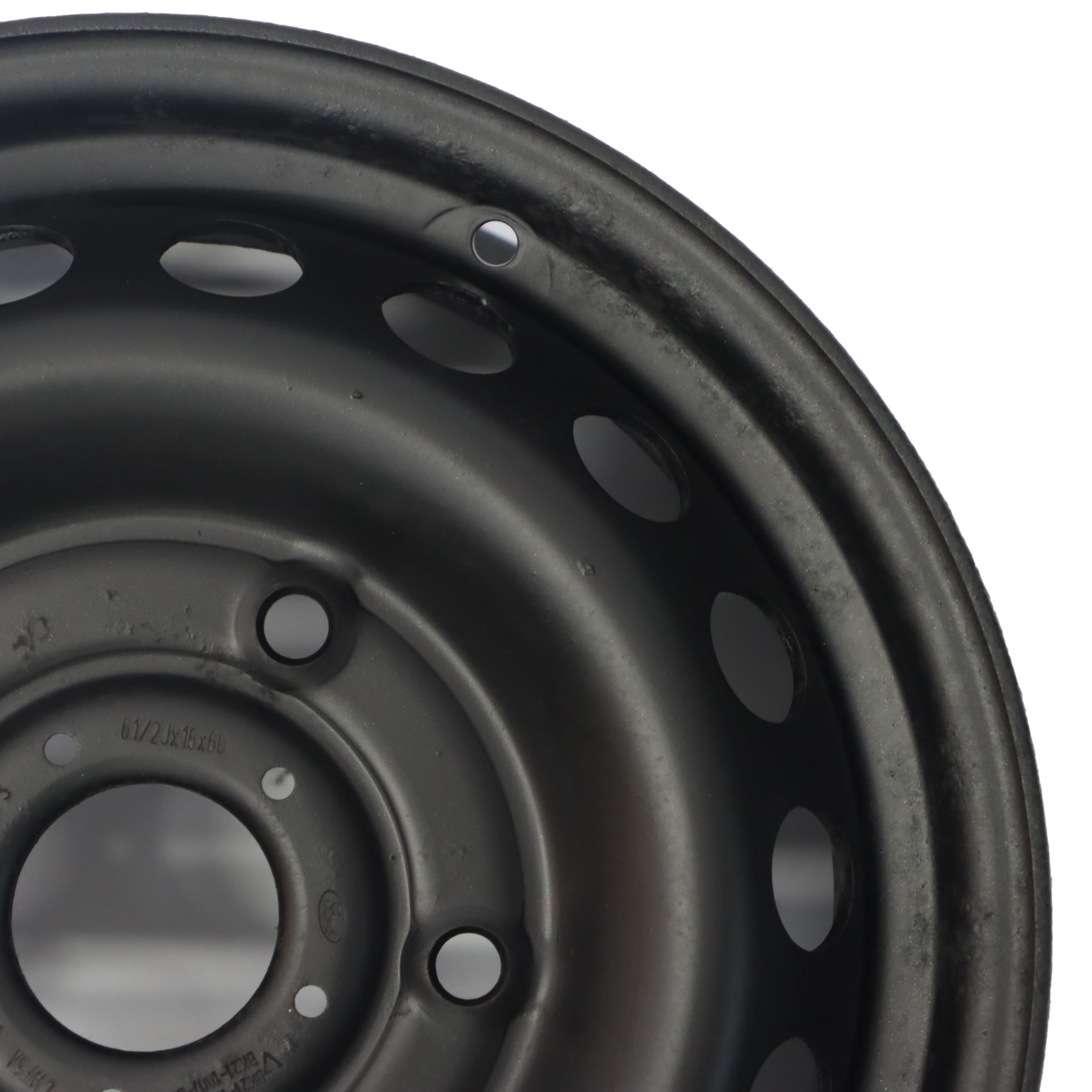 Ford Transit Custom Black Wheel Rim Steel 16" 6,5J ET:60 BK21-1007-FB 2160833