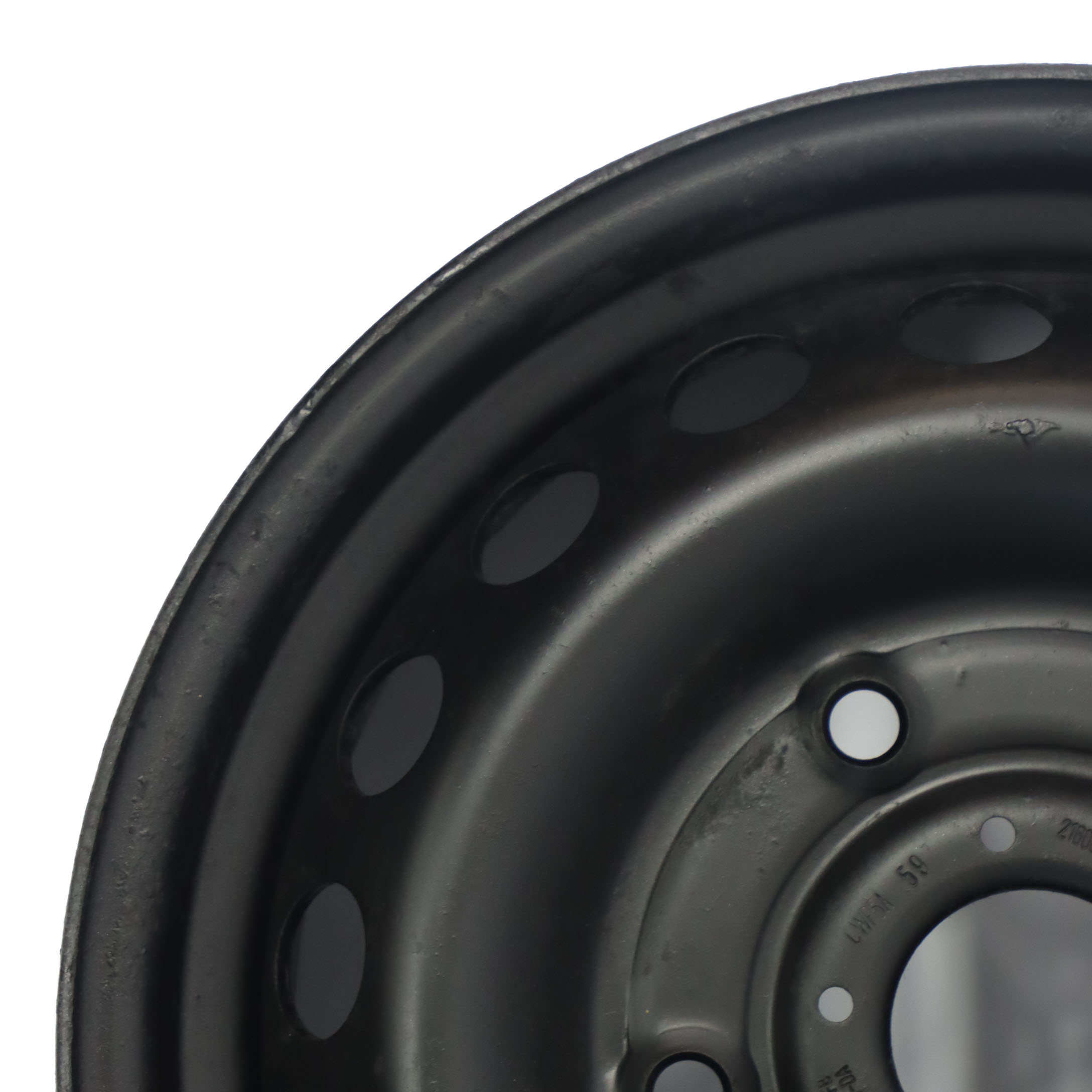 Ford Transit Custom Black Wheel Rim Steel 16" 6,5J ET:60 BK21-1007-FB 2160833