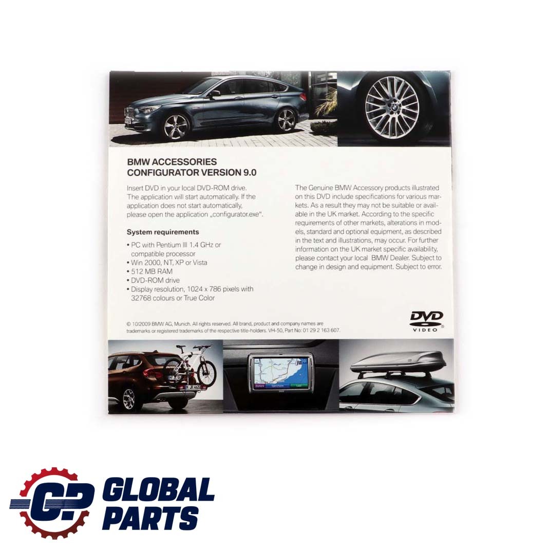 BMW Welcome Pack With Accessories Configurator Disc Version 9.0 2163607