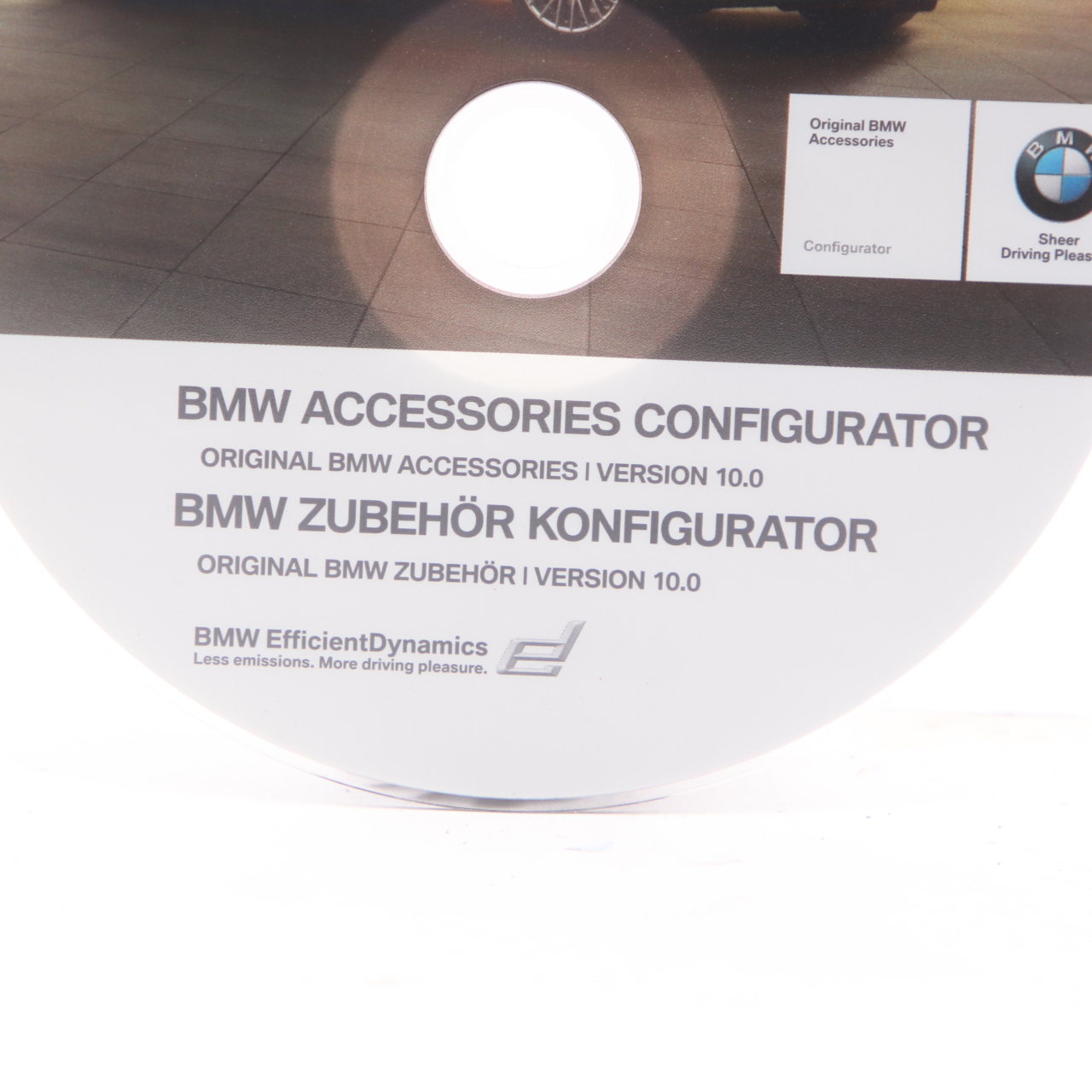 BMW Accessories Configurator Disc CD Version 10.0 2180497