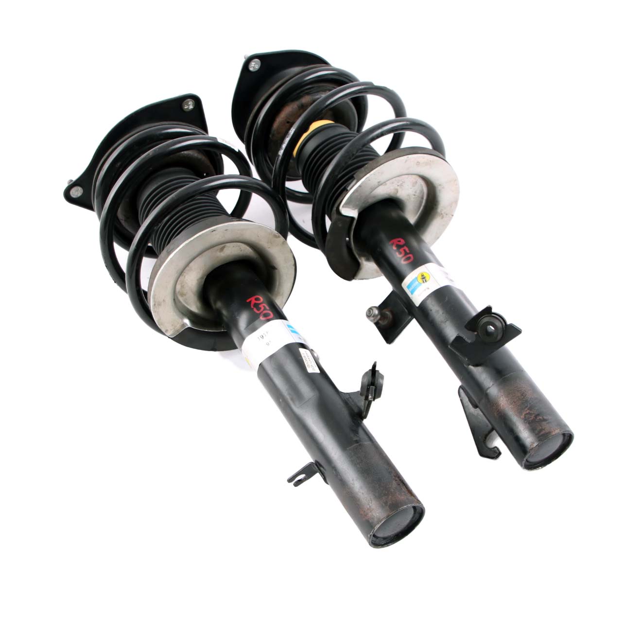 Mini R50 Bilstein Front Left Right N/O/S Spring Suspension Shock Absorber Set