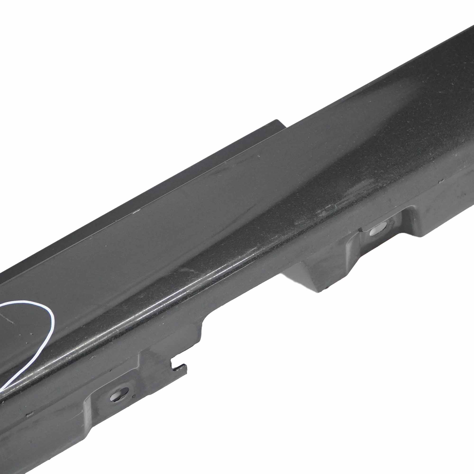 BMW F10 F11 Side Skirt Door Sill Cover Panel Right O/S Schwarz 2 Black - 668