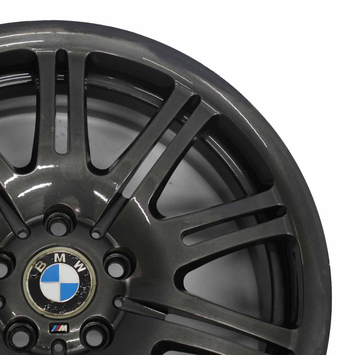 BMW E46 M3 Front Wheel Alloy Rim 19" M Double Spoke 67 8J ET:47 2229650