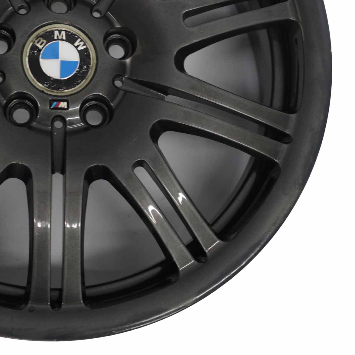 BMW E46 M3 Front Wheel Alloy Rim 19" M Double Spoke 67 8J ET:47 2229650