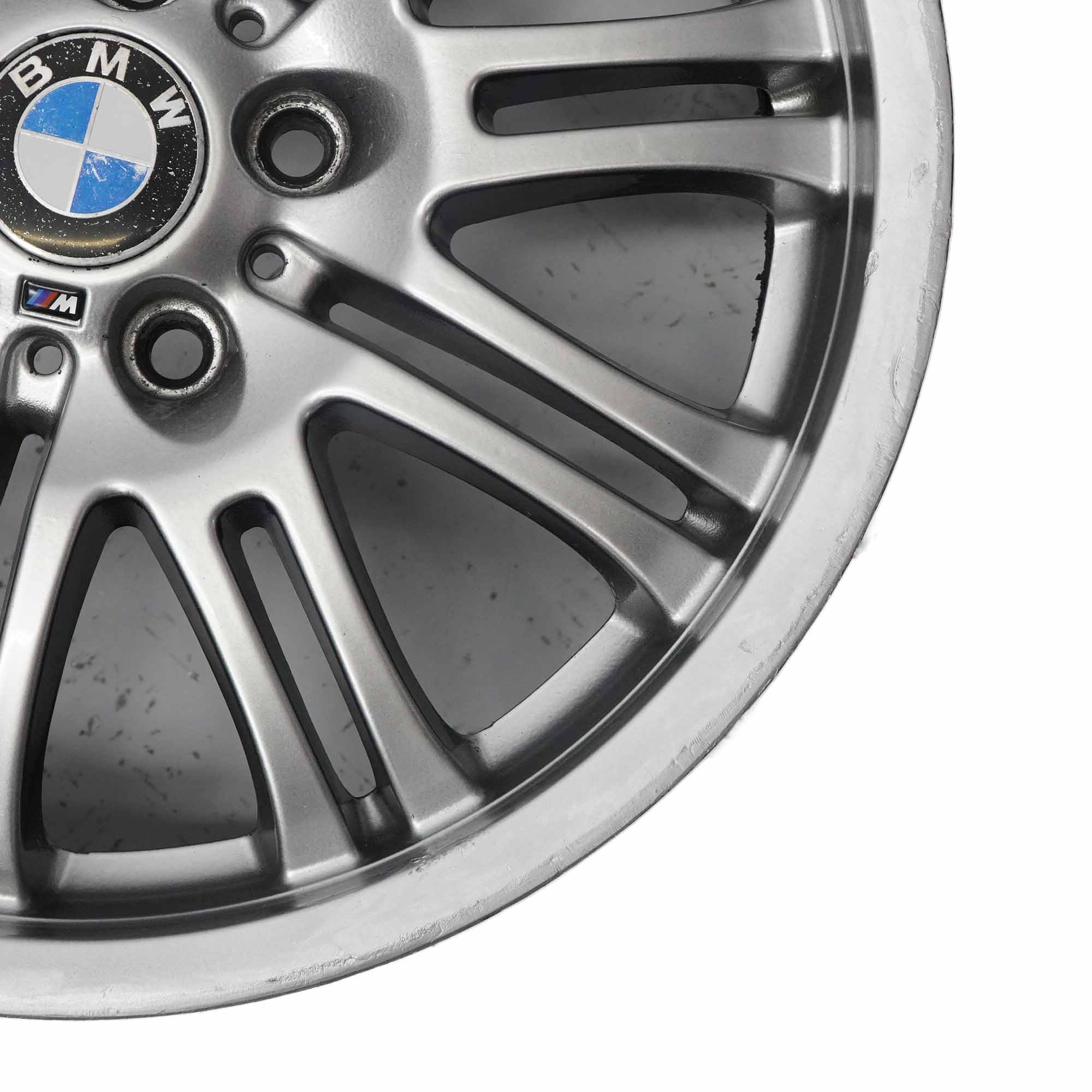 BMW E46 M3 Chromshadow Alloy Wheel 18" 8J ET:47 M Double Spoke 67 2229950